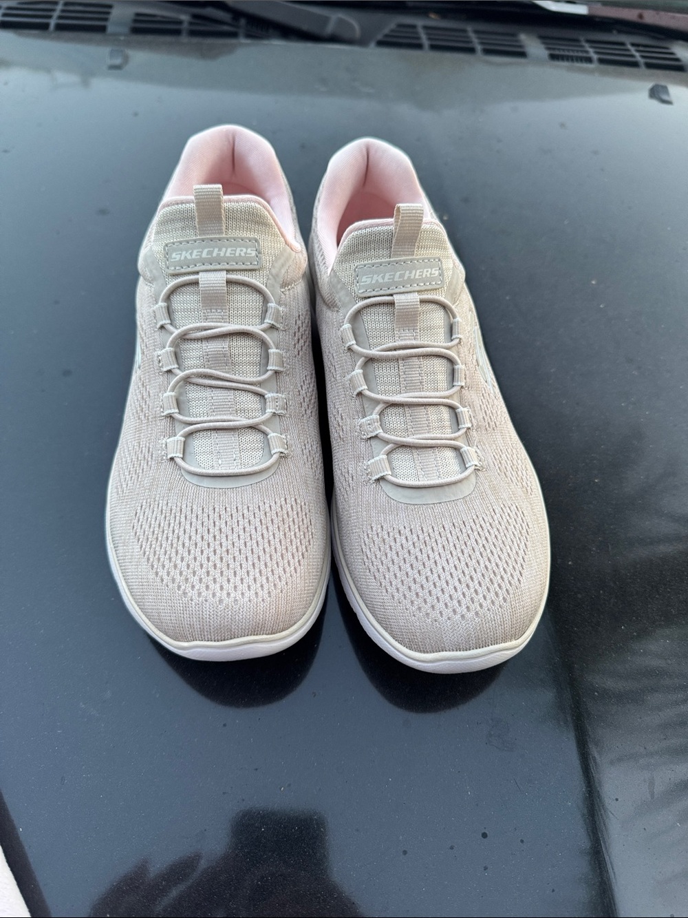 Skechers Women's Blush Slip-On Knit Sneakers